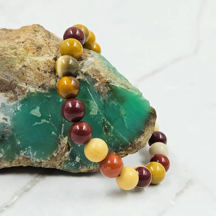 Aromachology - Wholesale Beaded bracelet - Mookaite Bracelet3