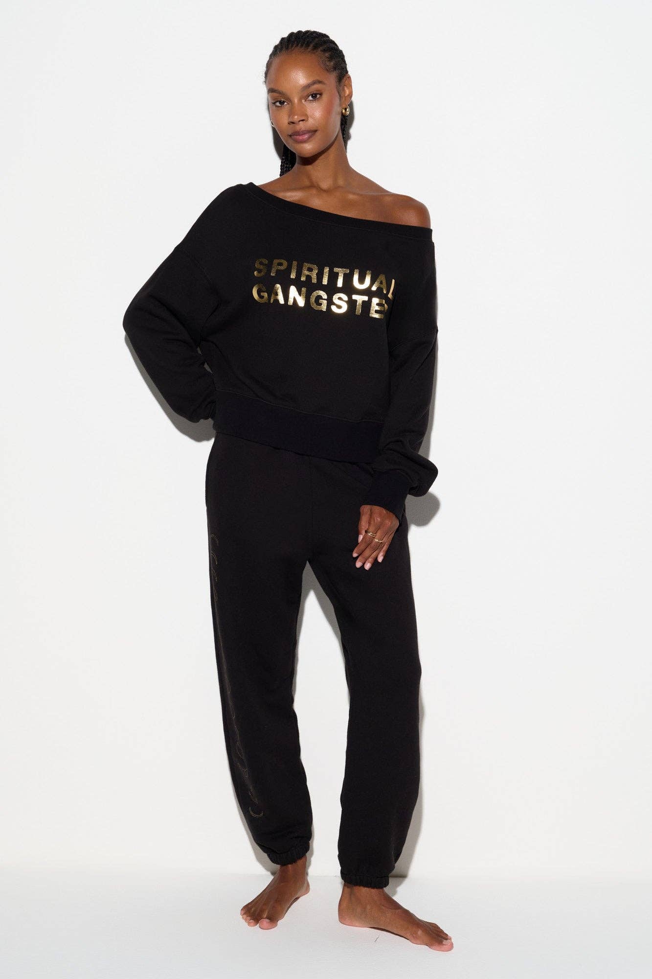 BLACK Sg La Vida 2.0 Sweatshirt for wholesale on Faire4