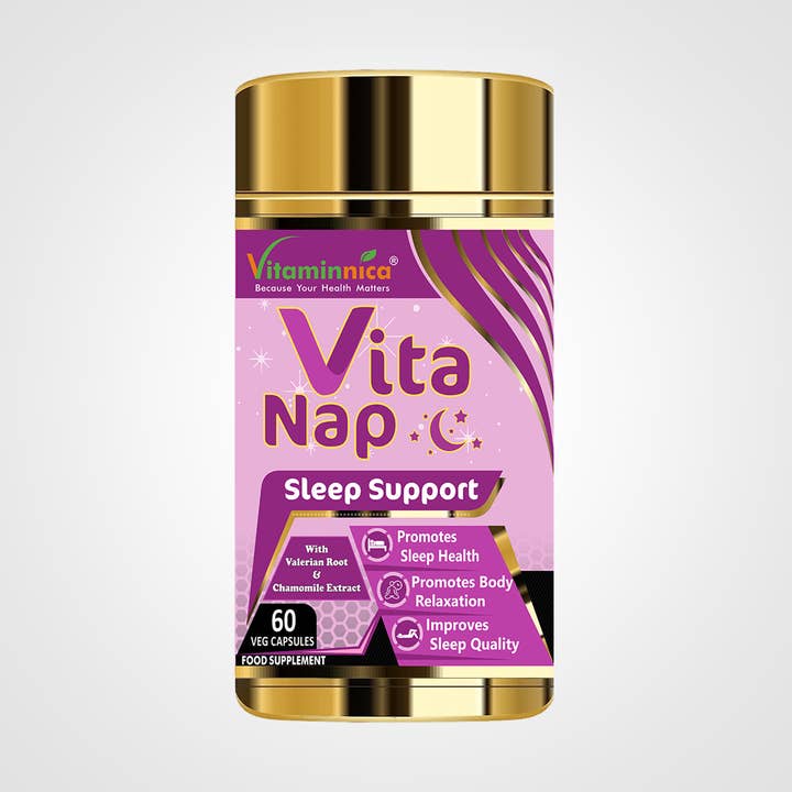 Vitaminnica Vita Nap - Soutien Naturel au Sommeil - 60 Gélules pour la vente par Vitaminnica healthcare uk