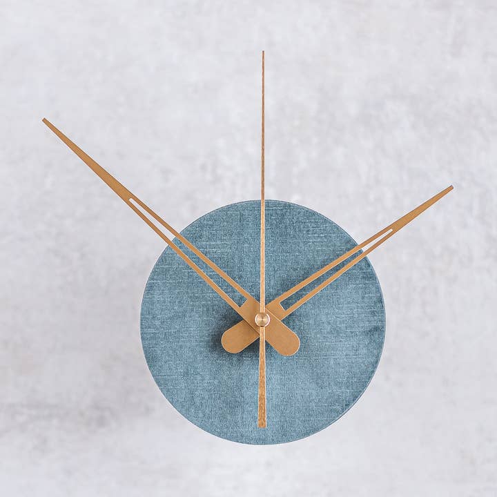 Wall Clock SPOT Aqua Color for wholesale by Decotoma