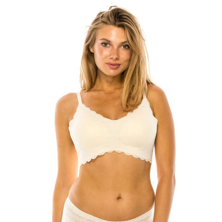 Love and Repeat - Wholesale Bralette - Women's - Soft Floral wire free comfort Bralette6