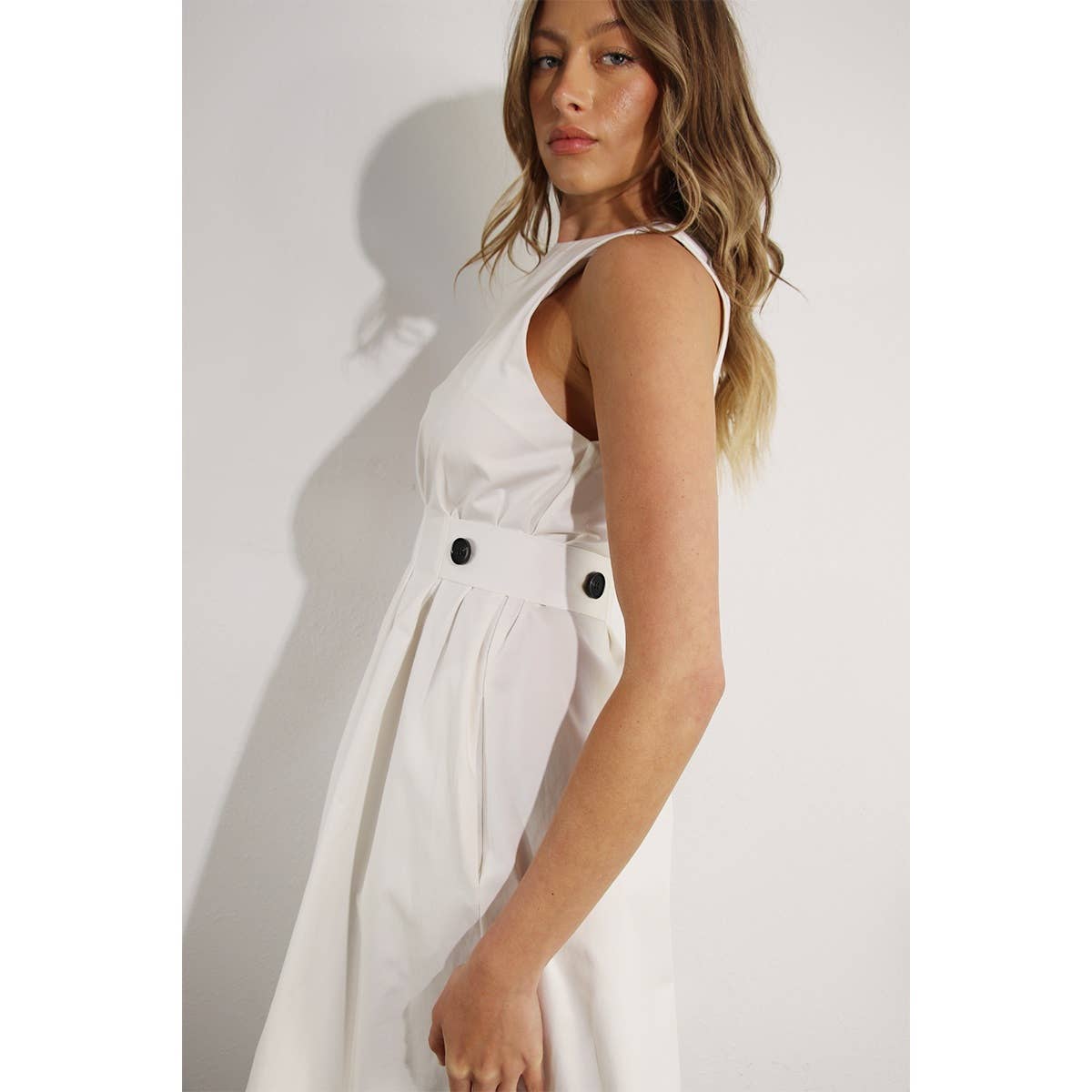 Mulla - Vente Robe – femme - ROBE PLISSÉE EN COTON20