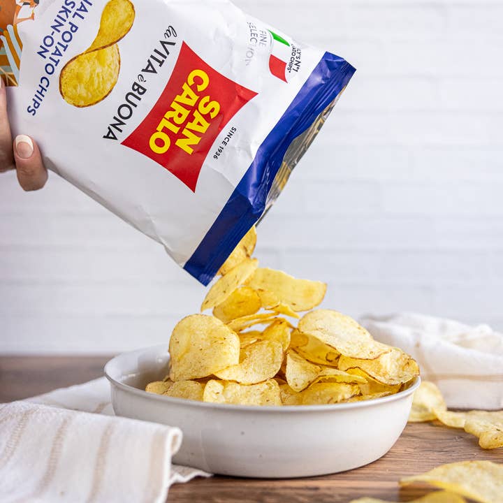 Zia Pia - Wholesale Chips - Skin-on Chips 100g by San Carlo2