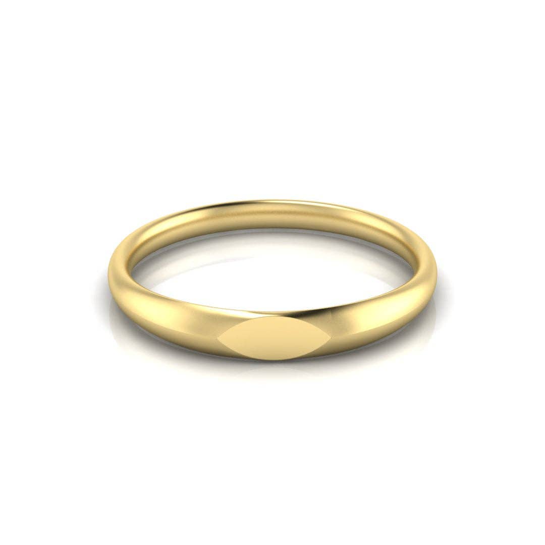 ROMAE Jewelry - Wholesale Band/Stacked Ring - Lumine Ring 24K