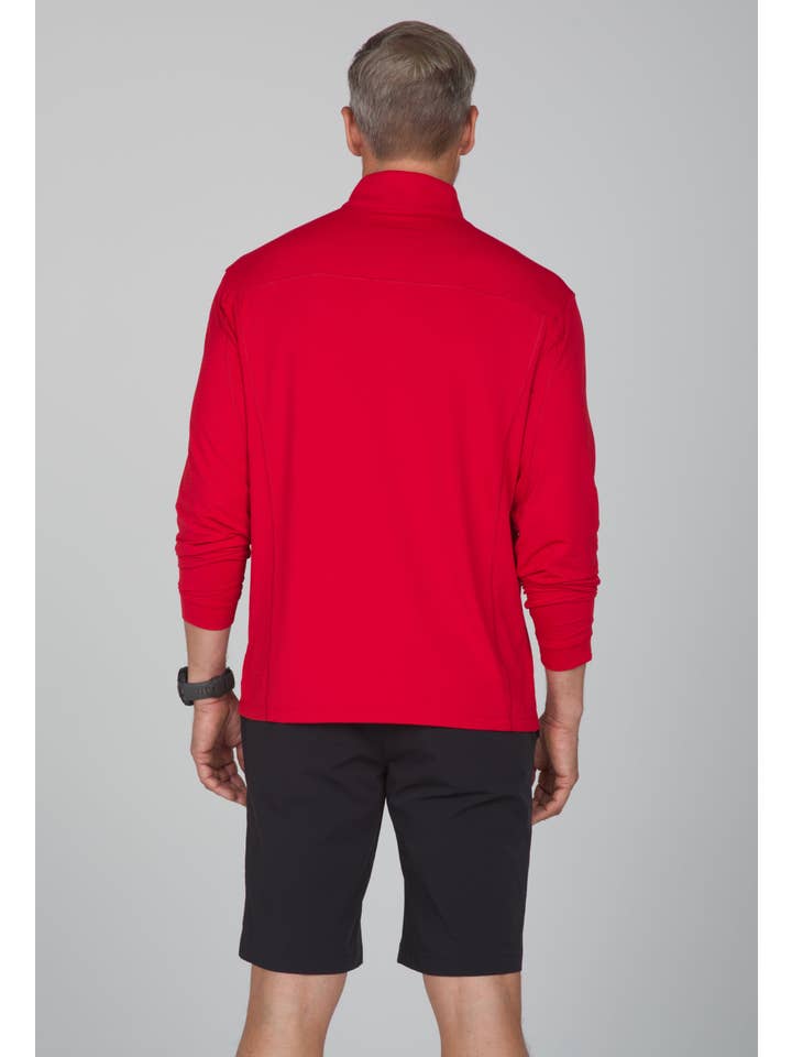 IBKÜL - Wholesale Athletic Top - Men's - Long Sleeve Mock Neck Pullover - 90199 (Modern Fit)38