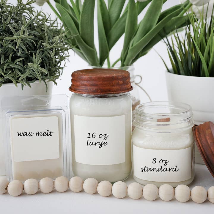 Woodsy Wicks – wholesale Jar/filled candle – Wilderness 100% Soy Wax - Non-Toxic - Crackling Wood Wick C