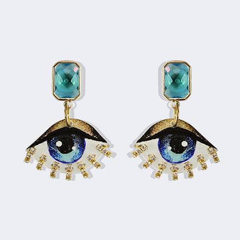 Patricia Nicolas - Wholesale Dangle Earrings - Diana's Eye Earrings0