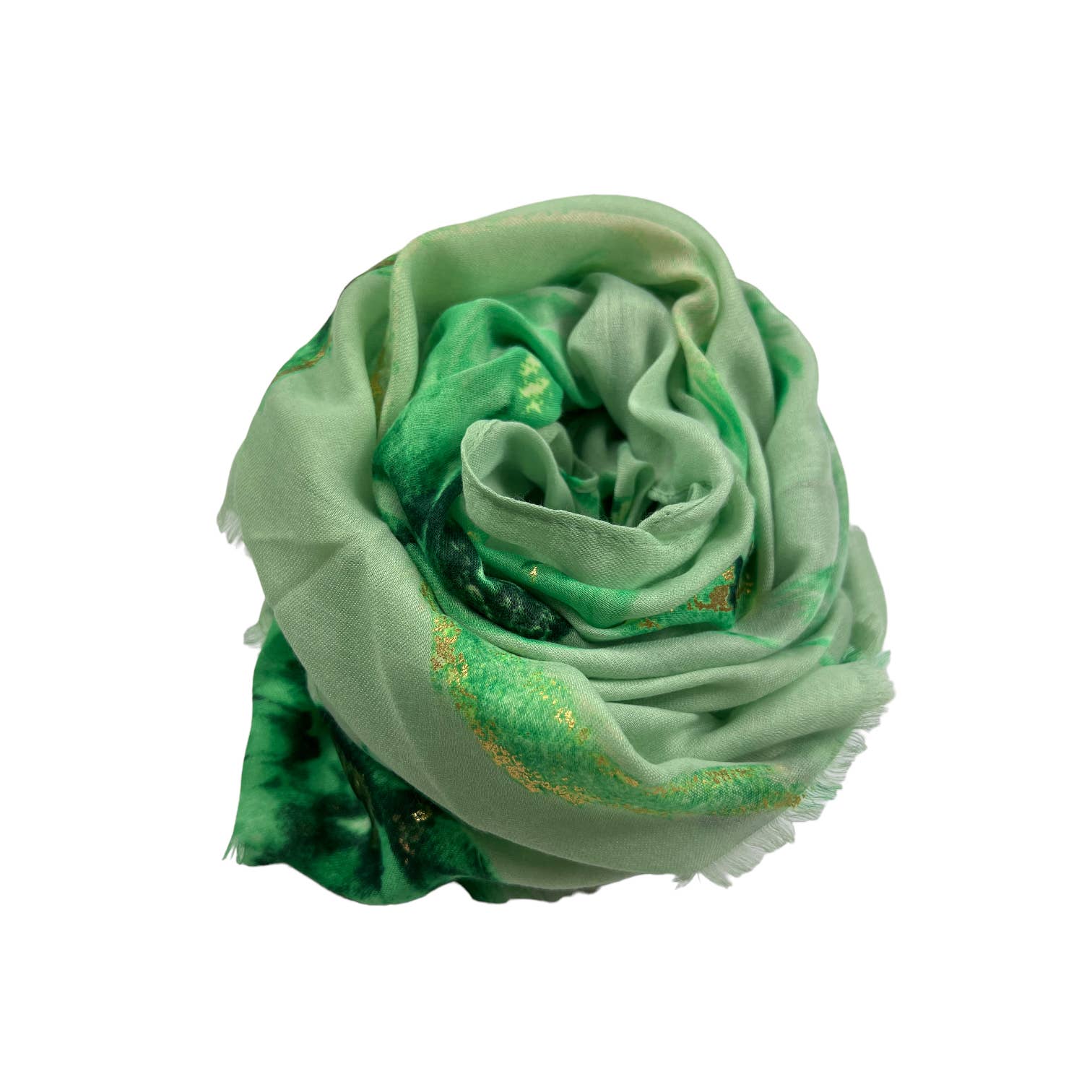 London Scarves - Wholesale Scarf - Women's - Dusty miller flower print on medium weight scarf30