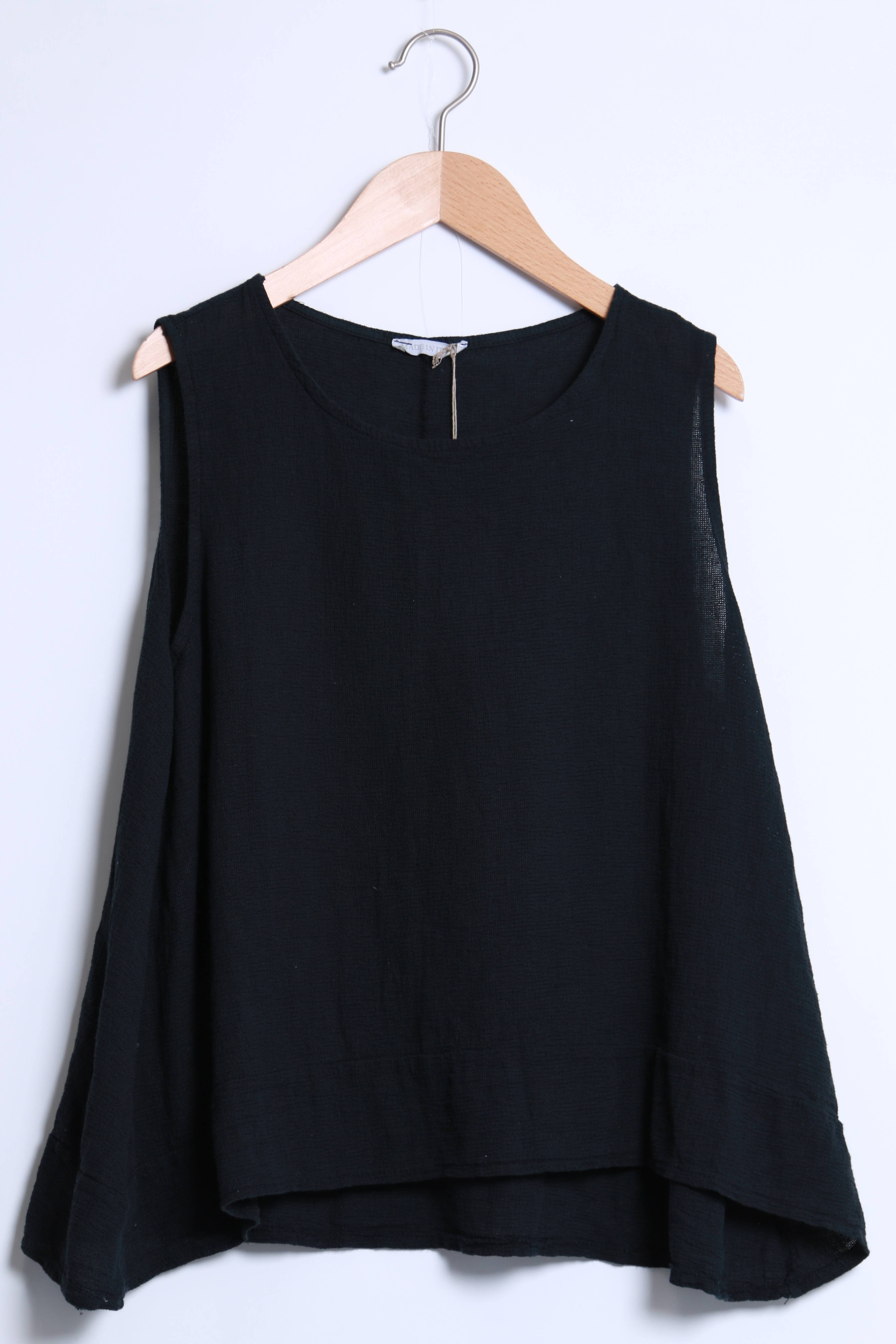 Shyloh - Vendita all'ingrosso Camicetta - Donna - Top ampio senza maniche in lino cotone 1581811