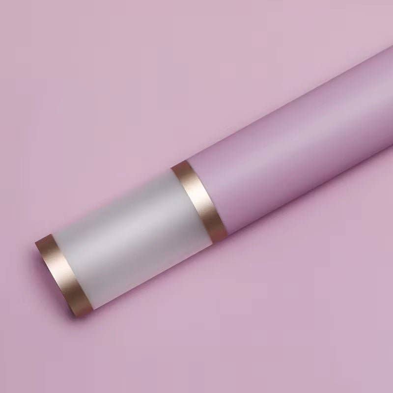 Elegant Design Supply - Wholesale Wrapping Paper Roll - Golden Frosted Edge Flower Wrapping Paper (20pcs/bag)19