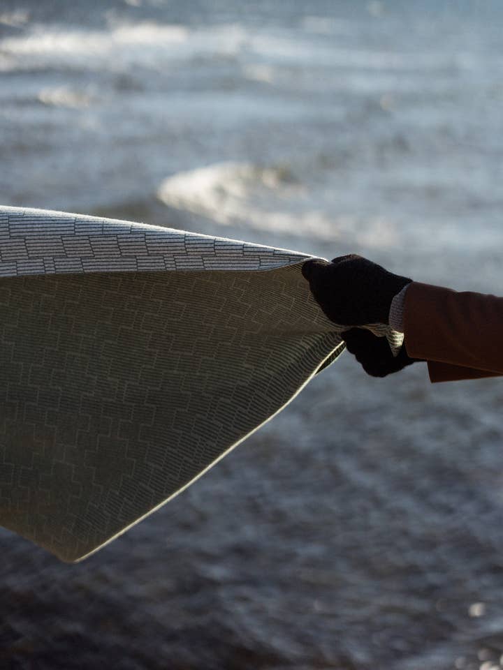 Strath Trellis Blanket for wholesale by Hilary Jane Keyes