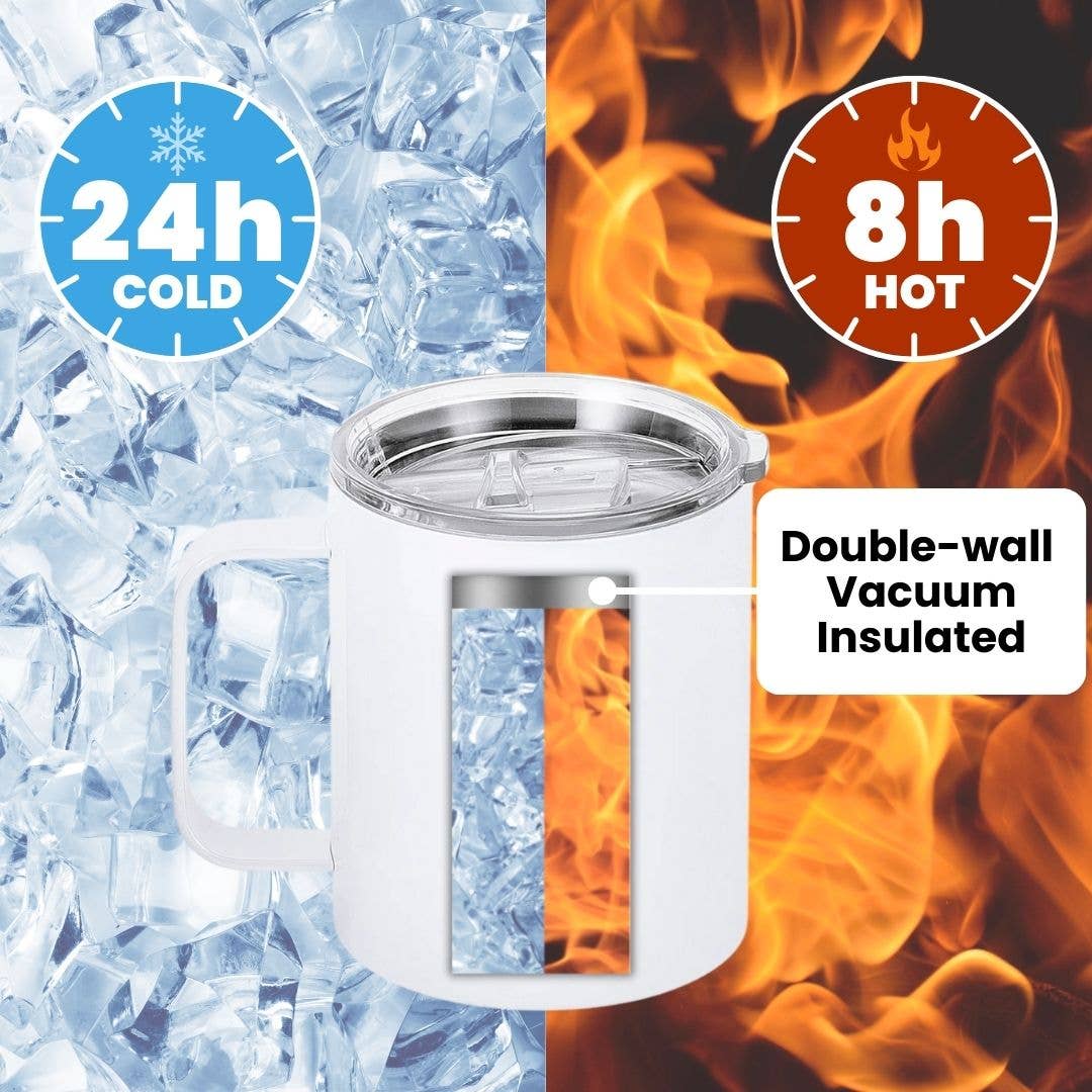 MakerFlo – wholesale Insulated mug/tumbler – 12oz Sublimation Camper Mug4