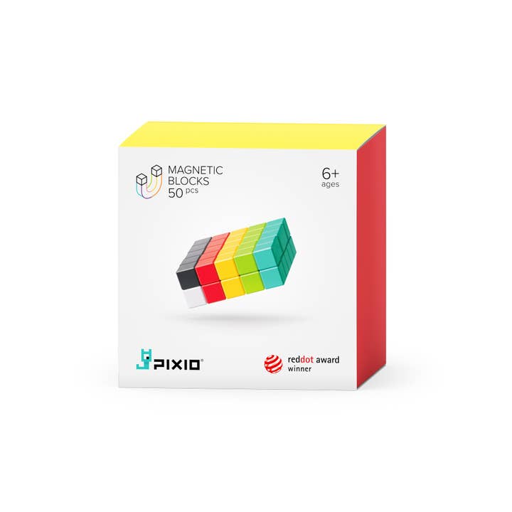 PIXIO-50 pcs Multi-Color Magnetic Block Set for wholesale by PIXIO