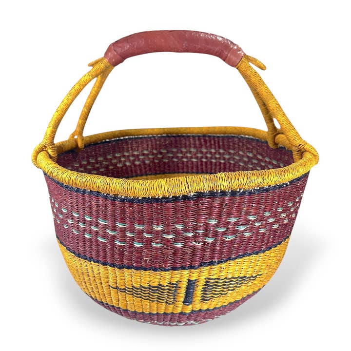 Ti-a Woven Goods - Wholesale Basket - Round Storage Basket3
