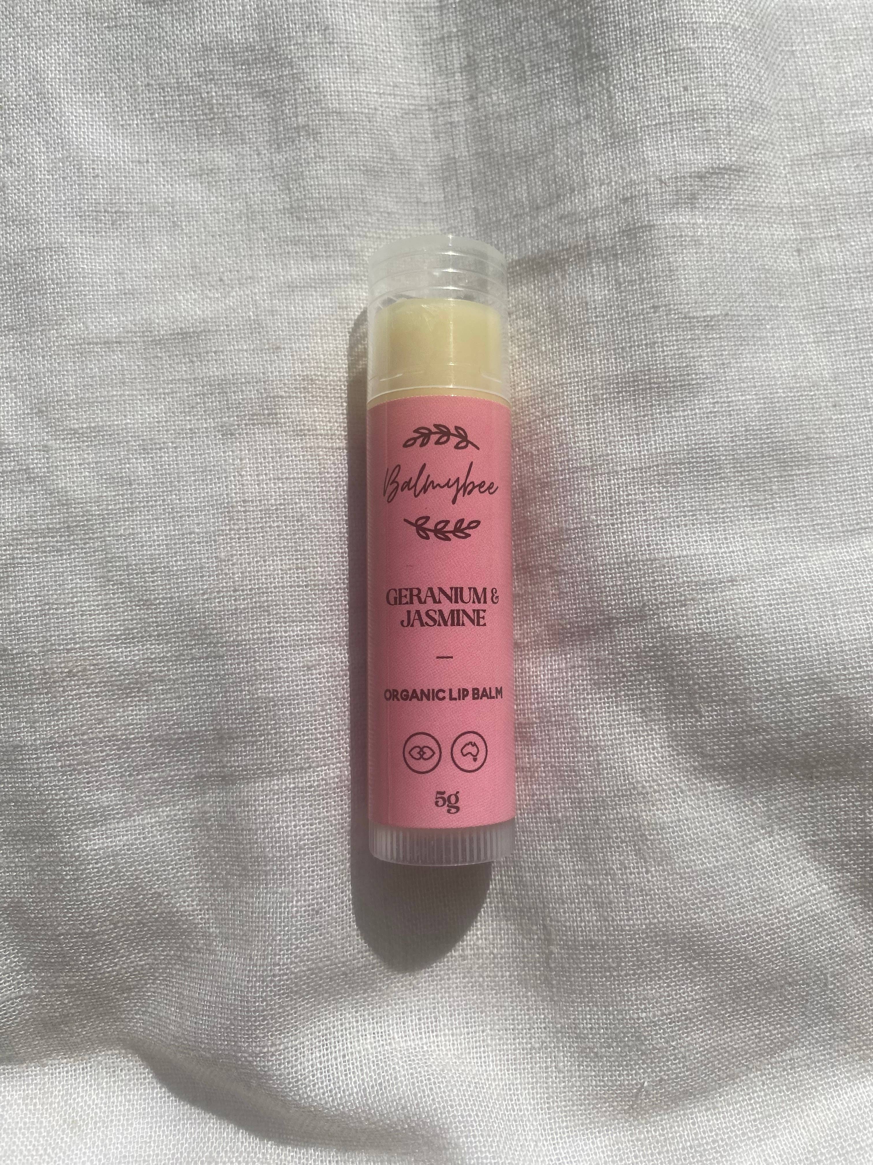 Balmybee - Wholesale Lip Balm - Geranium & Jasmine Lip Balm