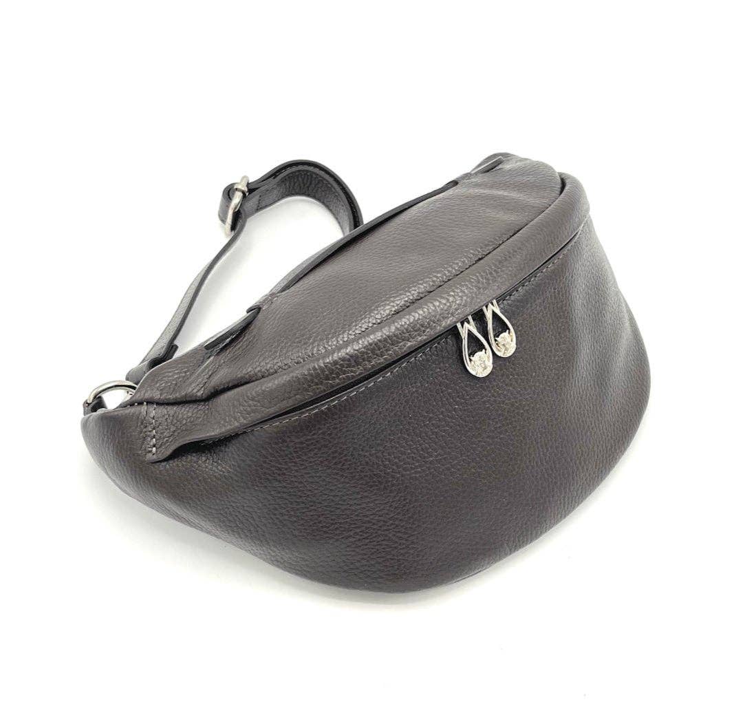 Suie Valentini srl - Wholesale Crossbody Bag - Women's - Genuine leather fanny pack, Made in Italy, art. 1124266