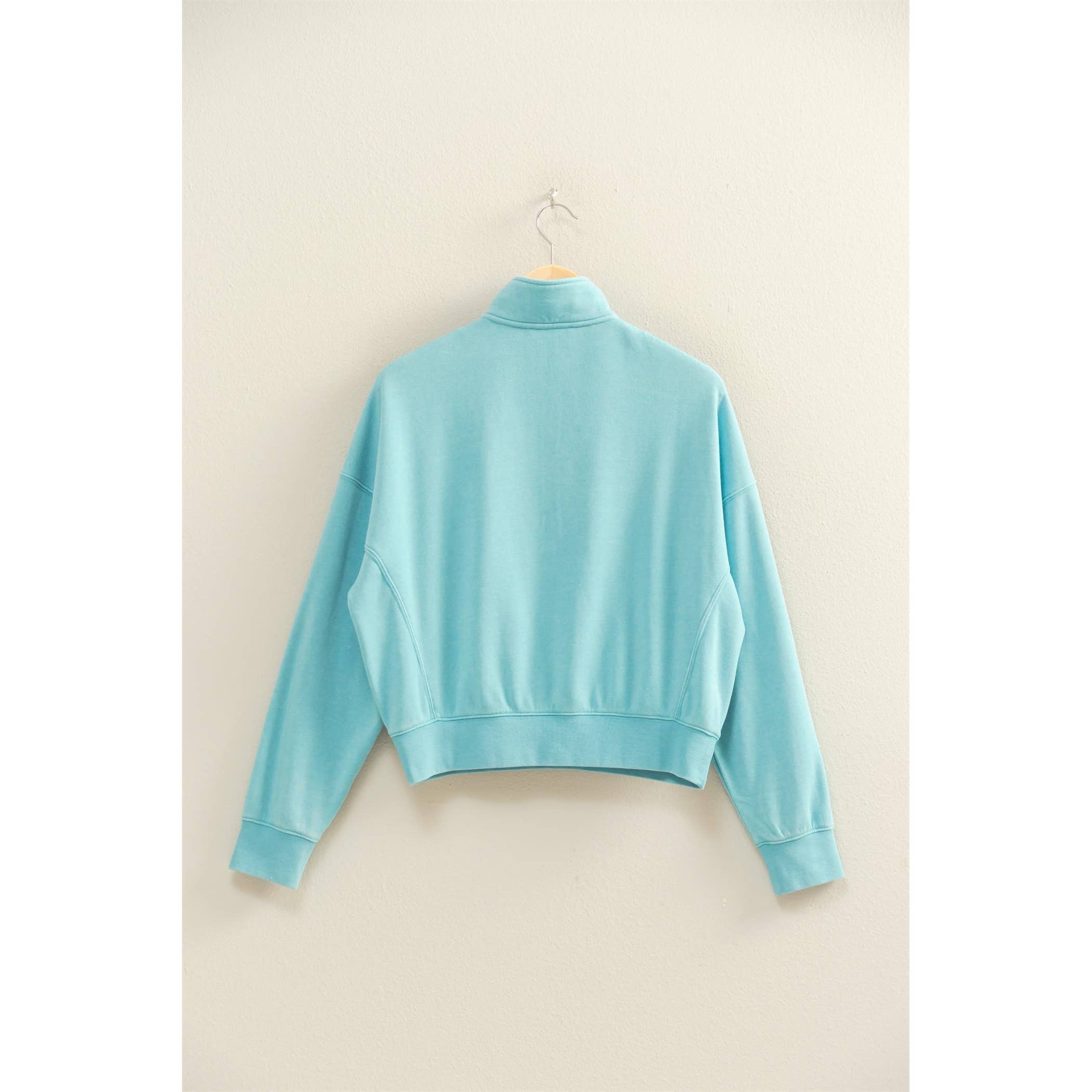 Double Zero - Venta al por mayor Sudadera - Mujer - Sudadera con media cremallera Love This Way5