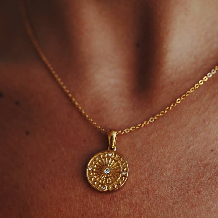 Faya & Co. - Wholesale Pendant/Charm Necklace - Louisa Zirconia Necklace1