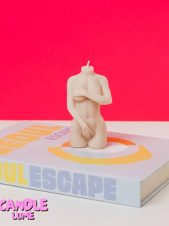 Covering Female Body Candle for wholesale by Candle Lume