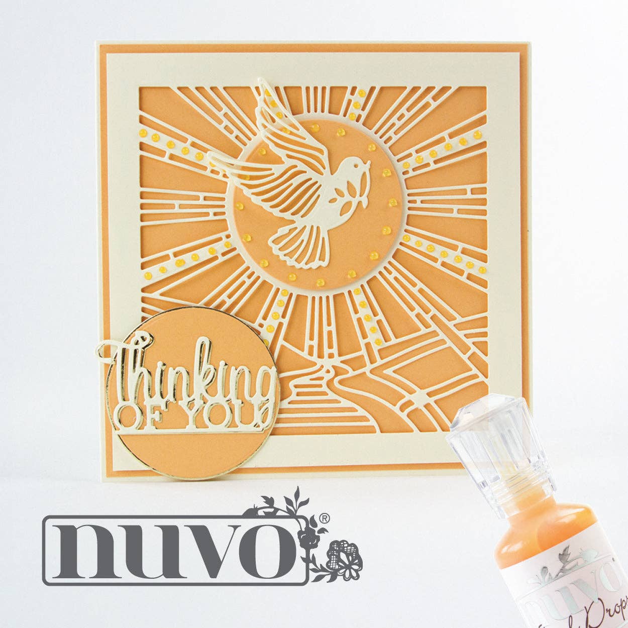 Tonic Studios - Wholesale Craft Supplies - Nuvo Jewel Drops – 6-Colour Bundle (Watermelon Wonder, Honeysuckle, Aqua Plains, Orange Marmalade, Key Lime, Sea Breeze)7
