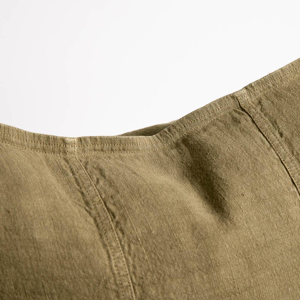 Luca Linen Cushion Cover - Olive for wholesale on Faire2