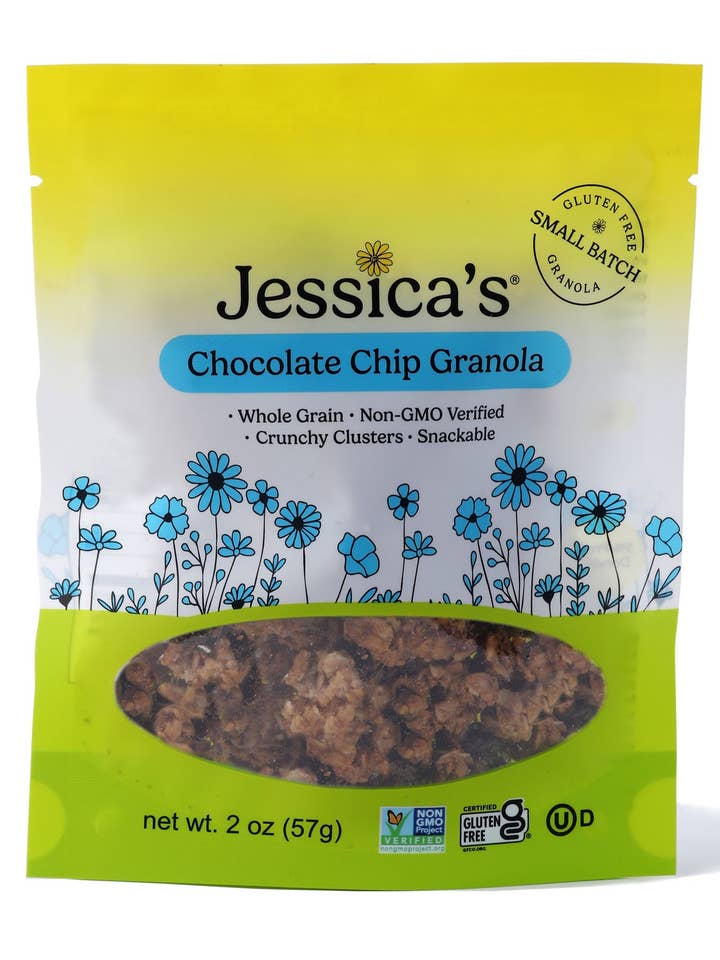 2oz Snack Bags - Chocolate Chip for wholesale by Jessica's Natural Foods
