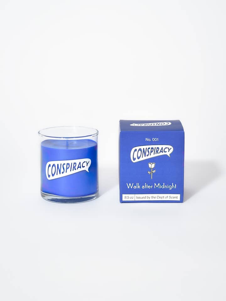 Walk After Midnight Candle for wholesale by Conspiracy