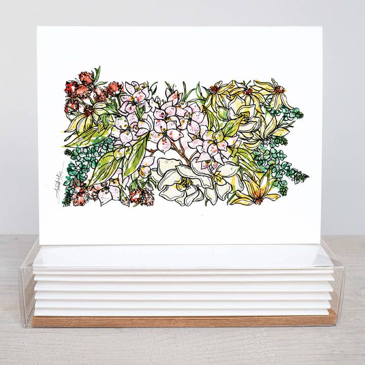 Pennsylvania Note Card Stationery Set for wholesale by Amanda Klein Co.