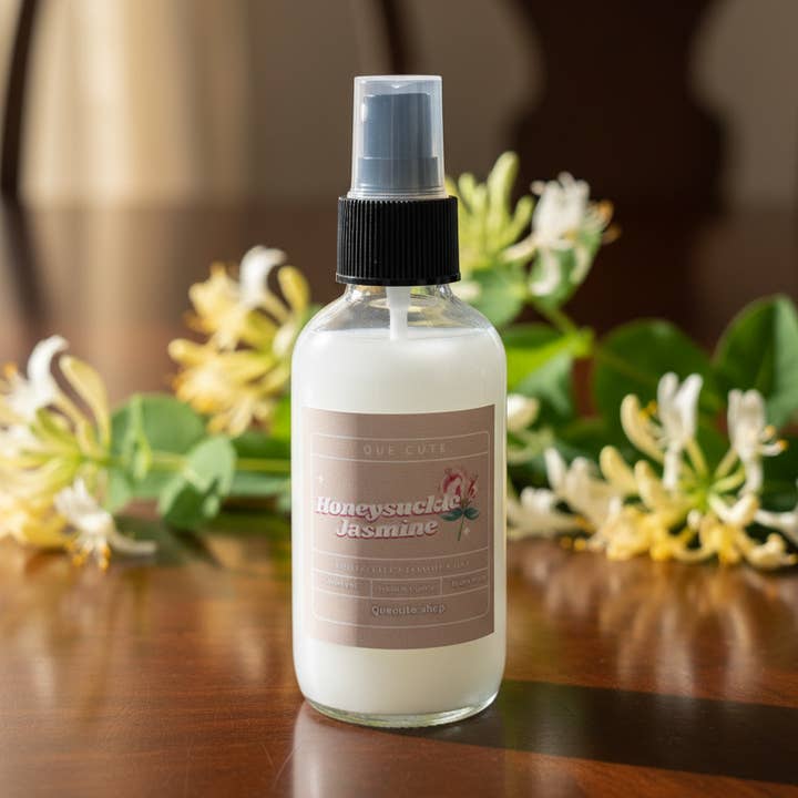 Spray de Quarto + Linho de Jasmim e Madressilva de 4 Oz por atacado de Que Cute