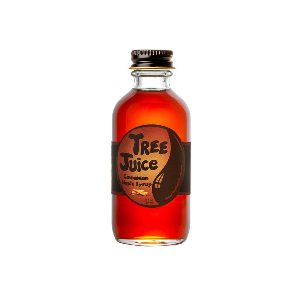 Tree Juice Maple Syrup - Wholesale Maple Syrup - 2oz Cinnamon Maple Syrup