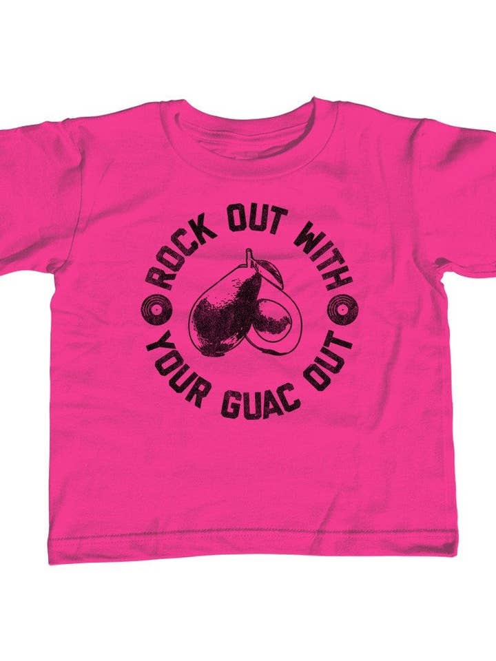 Youth Rock Out With Your Guac Out T-Shirt for wholesale by Boredwalk