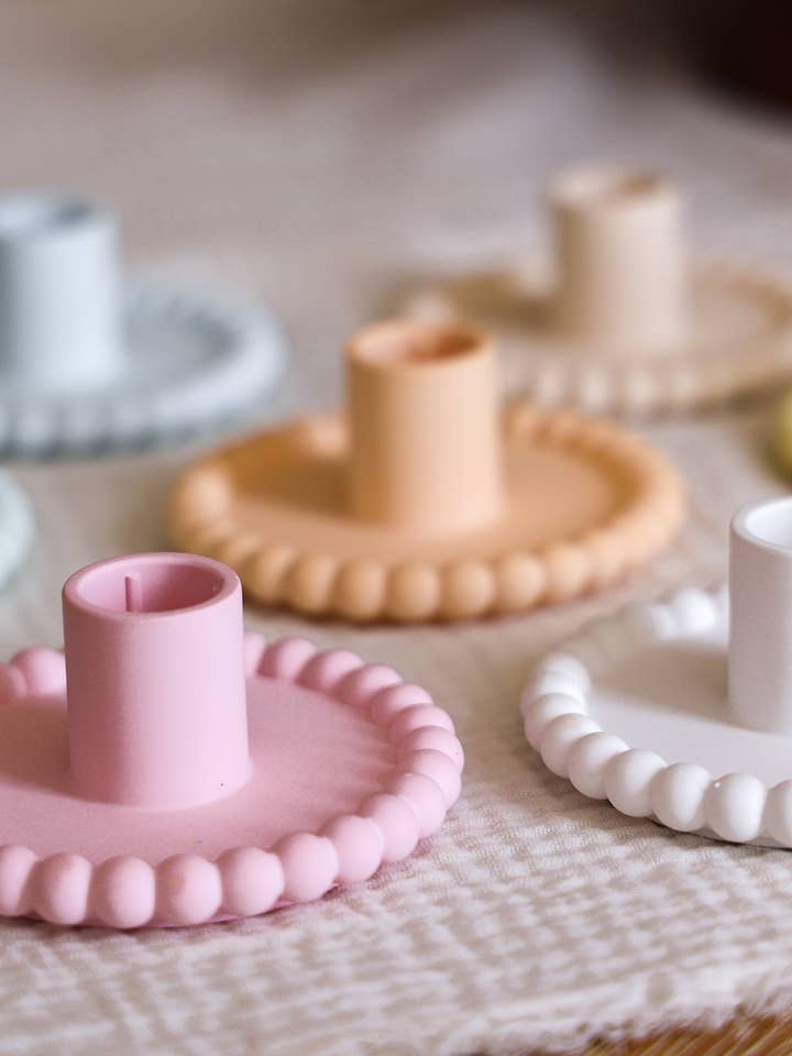 Bubble candle holder large - handmade for wholesale by Niki Candle