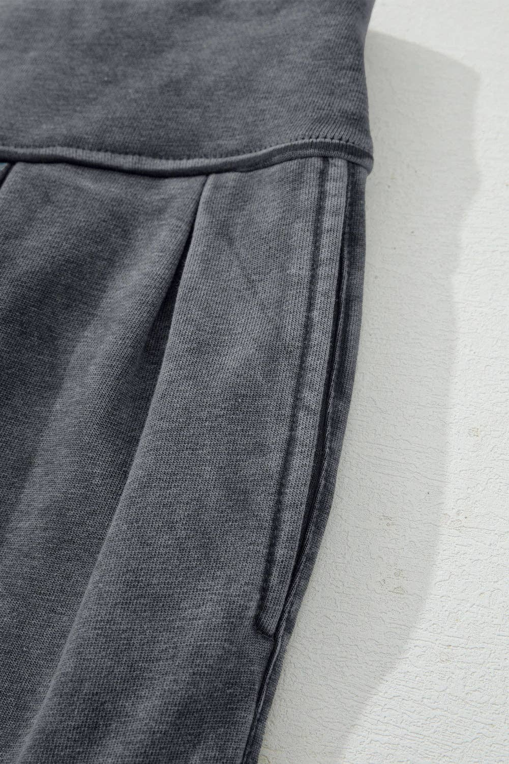 Suhkasana - Wholesale Lounge Sweatpants/Joggers - Women's - Mineral Wash High Waist Relaxed Fit Jogger Pants13