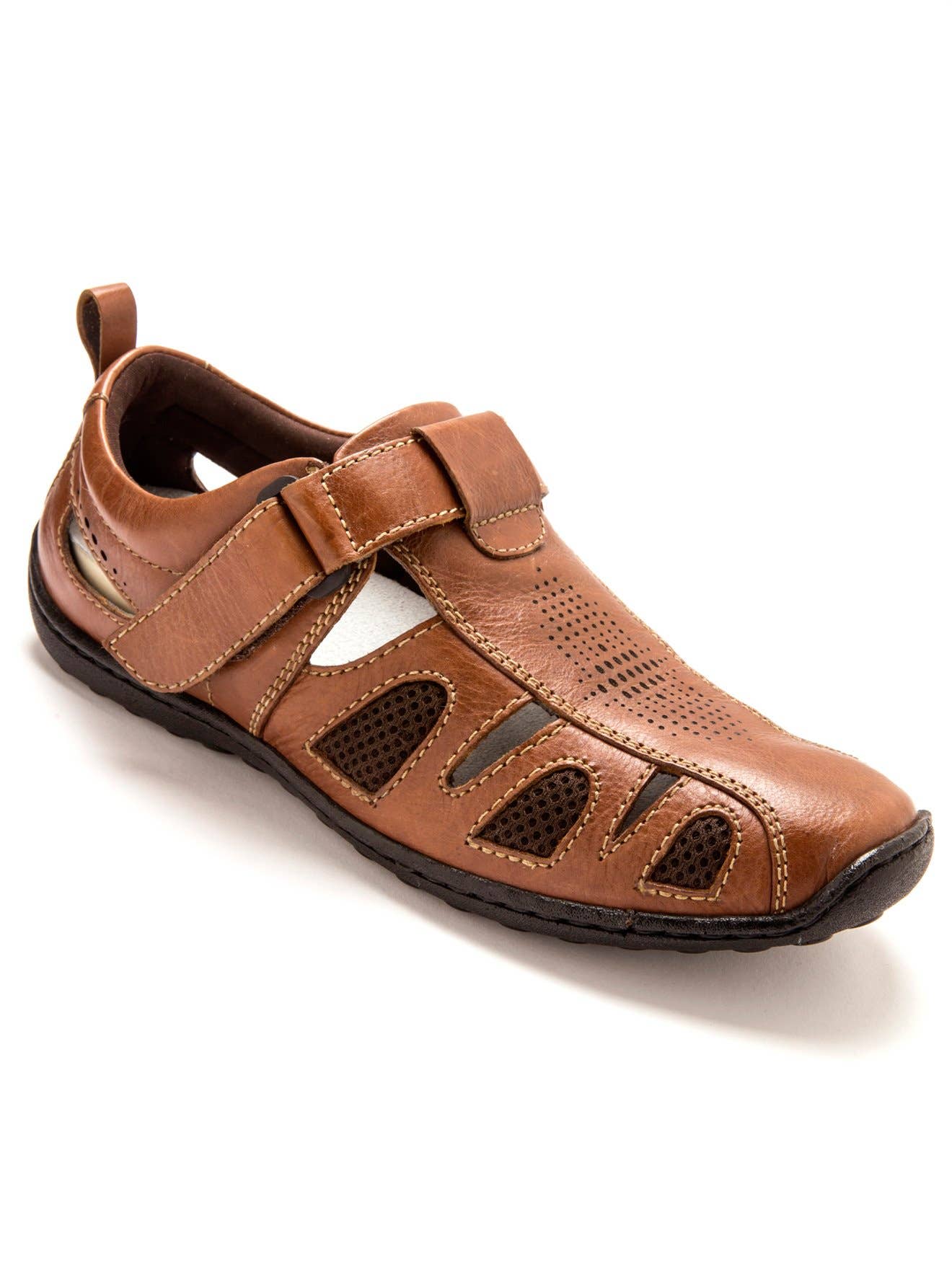 Brown Derbies with removable air-cushioned sole (1005433_0023) for wholesale on Faire0