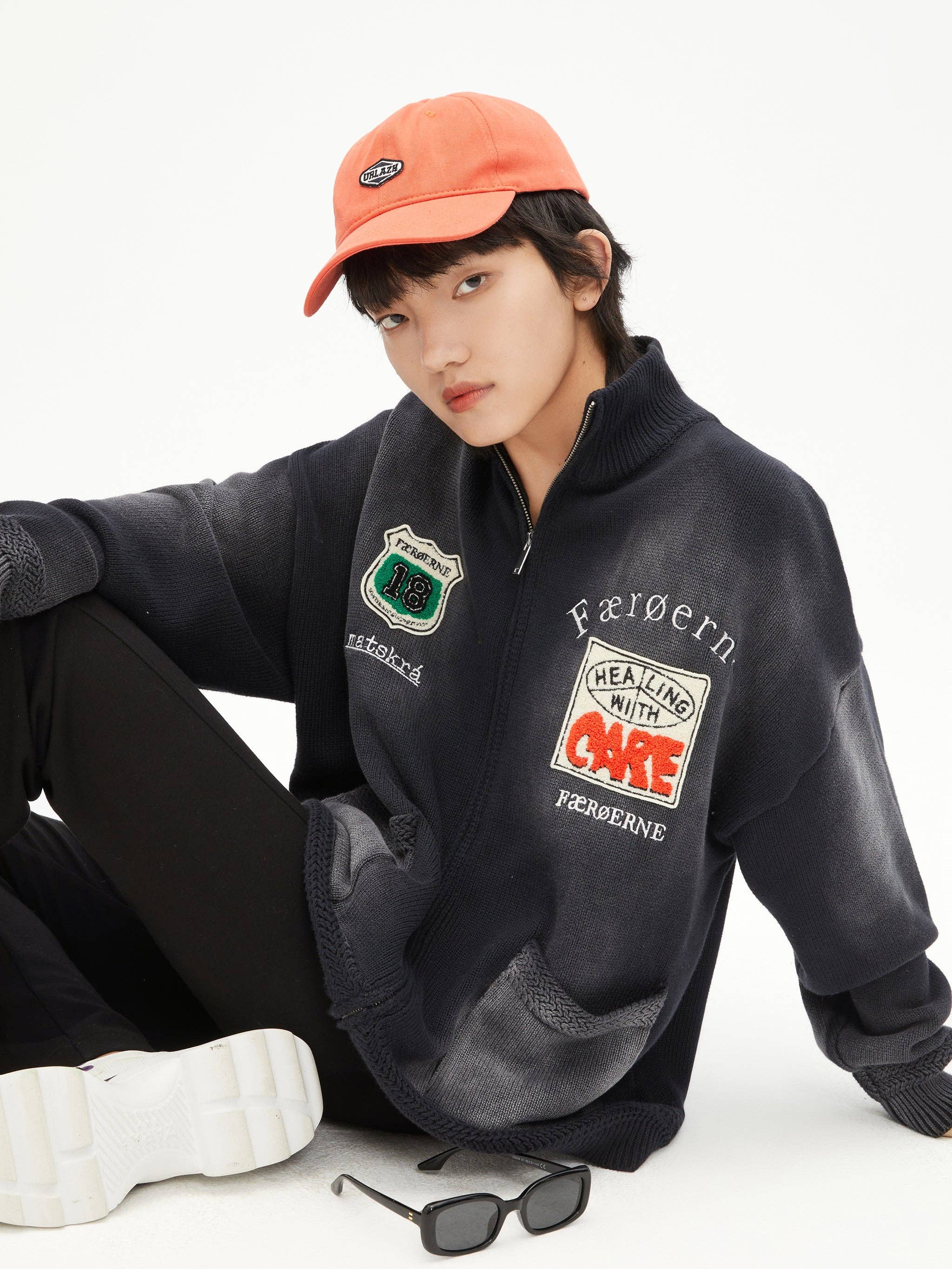 Urlazh - Wholesale Sweatshirt - Women's - Airbrush Graffiti Sweater