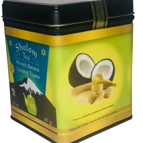 Sholom Tea - Wholesale Loose Tea - Jewish Gifts & Holiday Teas in Attractive Square Tins 39
