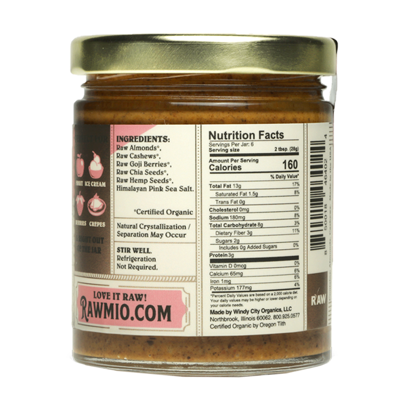 Windy City Organics - Wholesale Nut Butter - Superfood Spread1