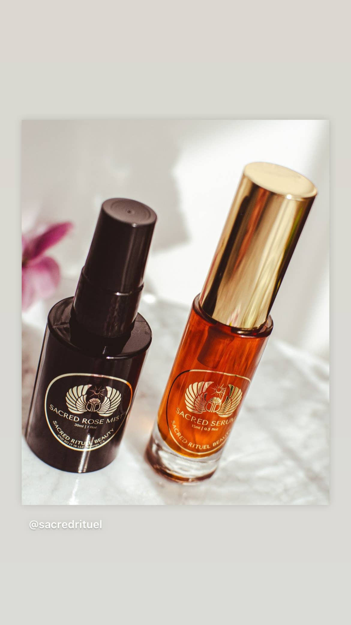 Sacred Rituel - Wholesale Facial Care Set/Kit - Sacred Travel Set ~ Mini versions 6