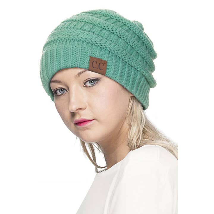 Hana - Wholesale Beanie - Women's - C.C Best Selling Cable Knit Classic Beanie Winter Hat