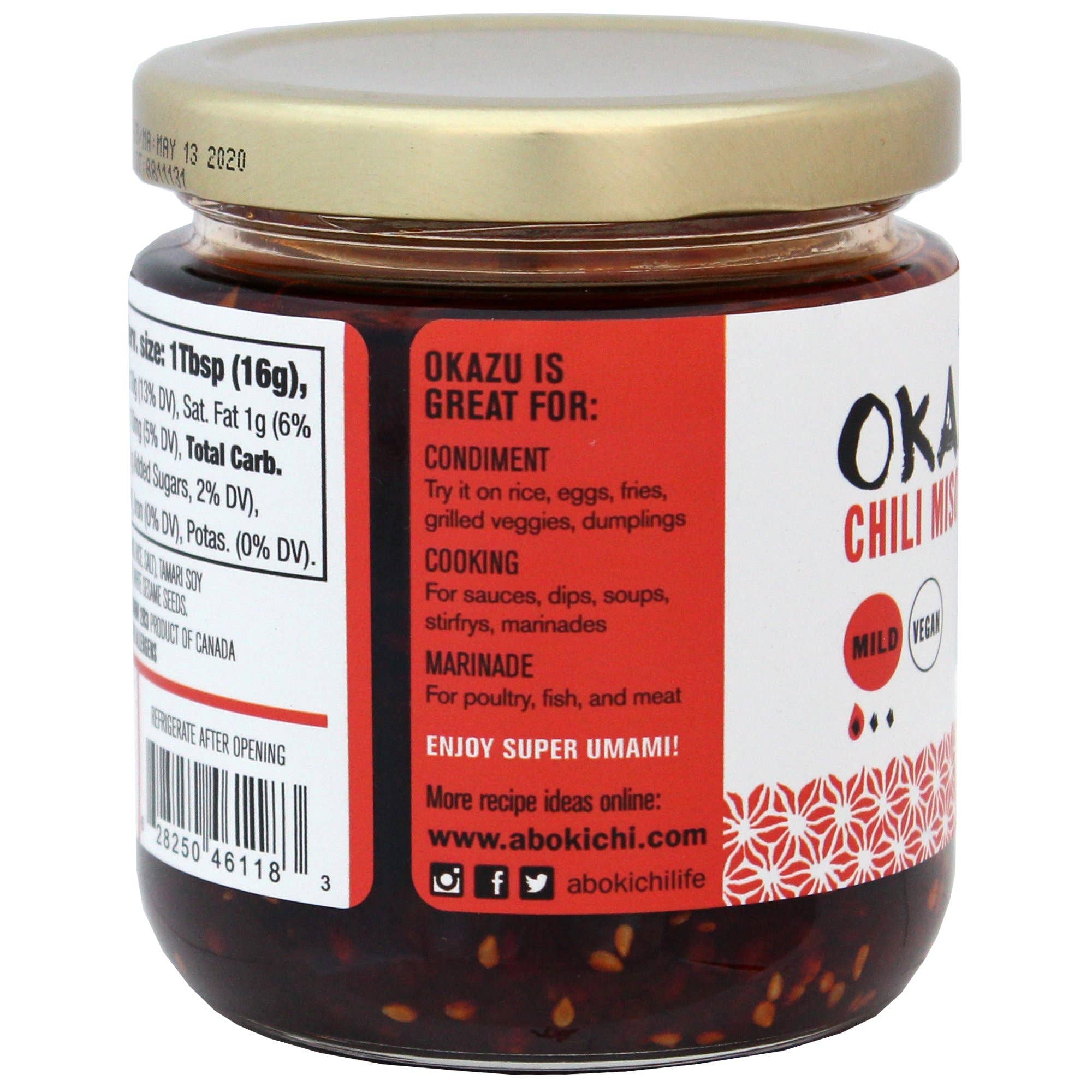 M5 Corporation - Wholesale Sauce - Chili Miso - 8oz (230ml)2