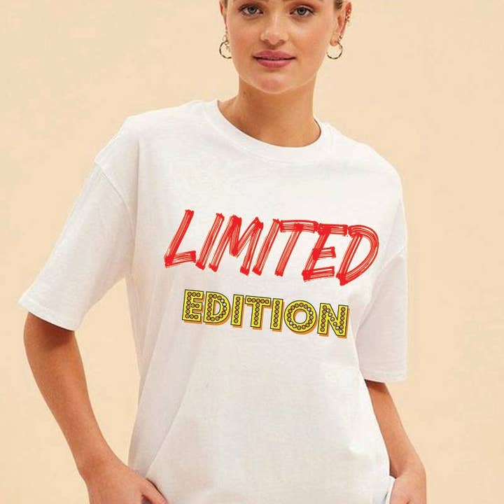 M8887 - LIMITED EDITION graphic tee and other Purchase Wholesale editions memo. Free Returns & Net 60 Terms on Faire trending on Faire.