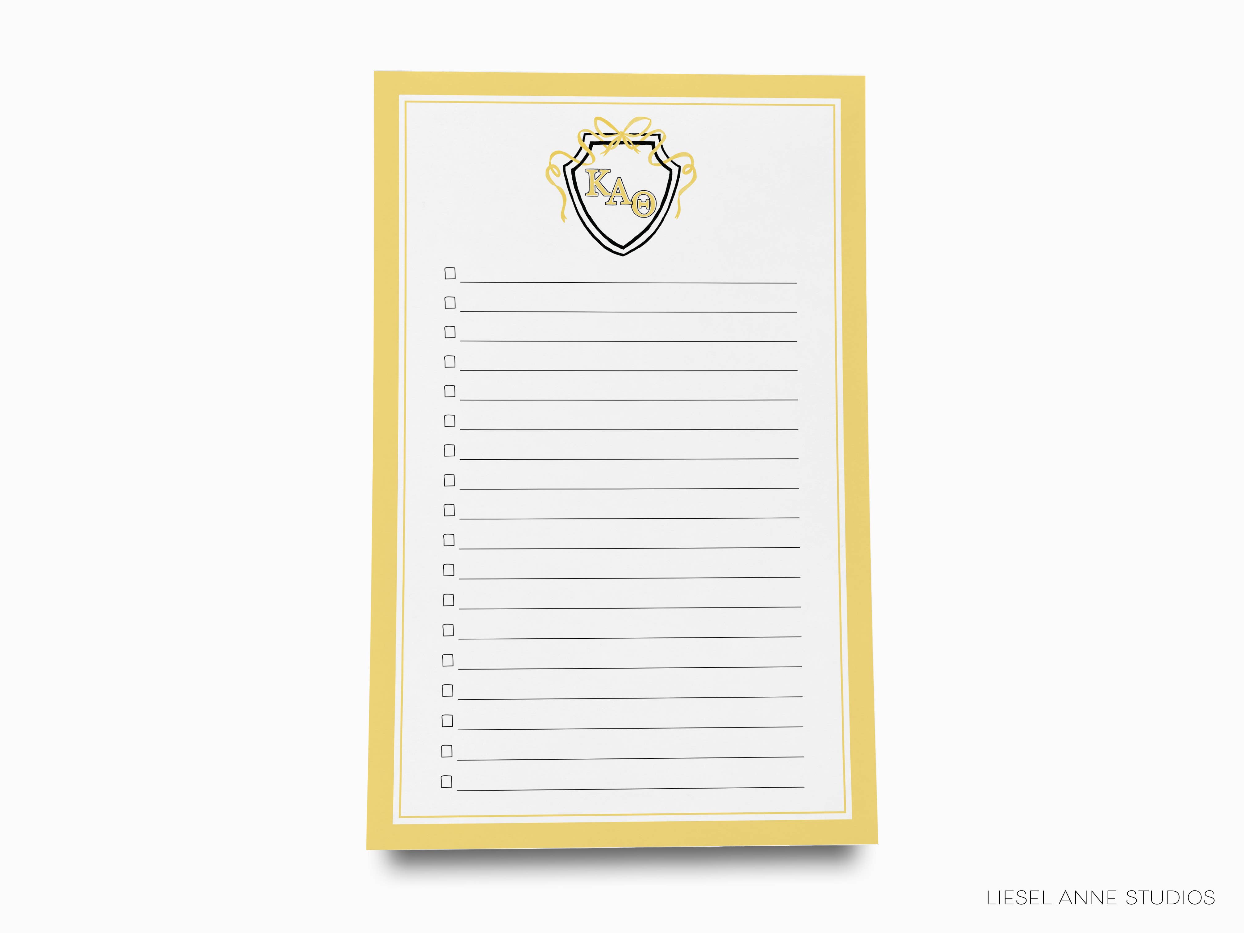 Liesel Anne Studios - Vendita all'ingrosso Bloc notes - Taccuini Kappa Alpha Theta [Con licenza ufficiale | Grandi]0