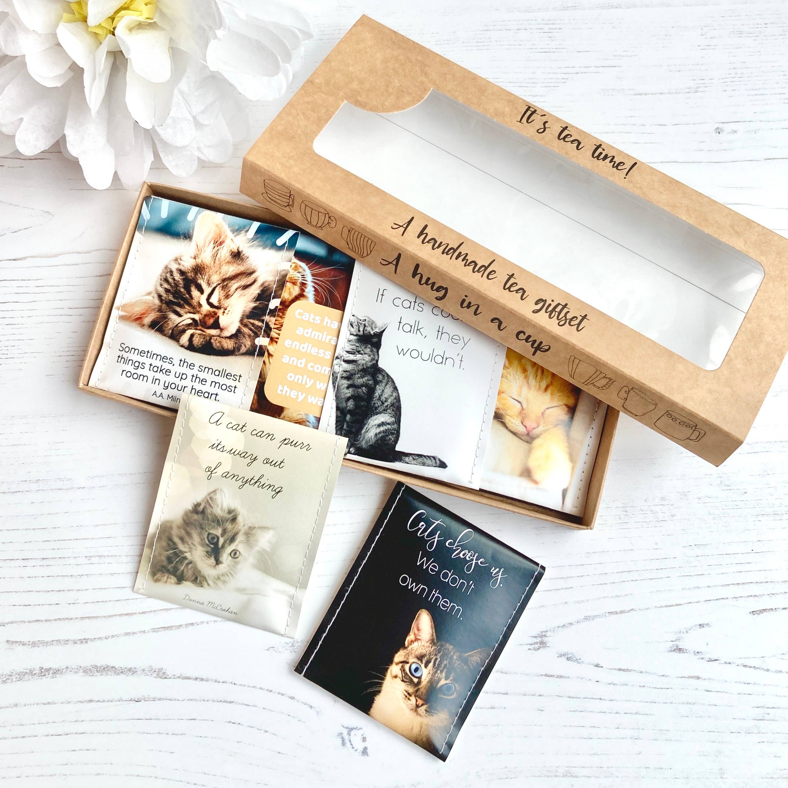 Victoria Mae Designs – wholesale Tea bags – Cat Lovers Tea Gift Set4