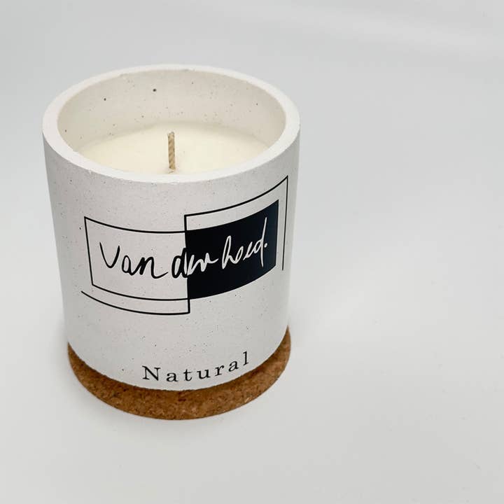 Van der hoed - Wholesale Jar/Filled Candle - Natural candle, 100% handmade