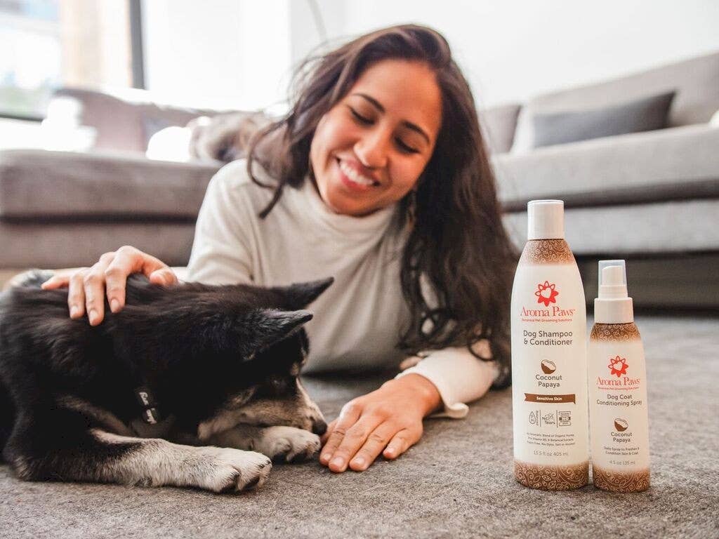 Aroma Paws - Vendita all'ingrosso Shampoo - Cani - Shampoo e Conditioner per Cani alla Papaya e Cocco 400 ml3