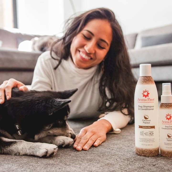 Aroma Paws - Wholesale Pet shampoo – Dog - 13.5 Oz. Shampoo Coconut Papaya3