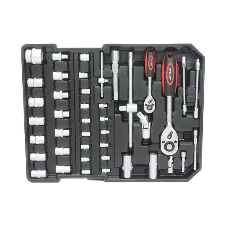 39F Inc. - Wholesale Tool Set - Home Repair Tool Set with Rolling Toolbox-4 Drawer33