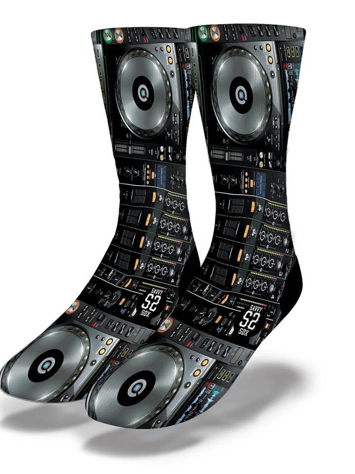 Savvy Sox - Wholesale Socks - Unisex - DJ Set Socks0