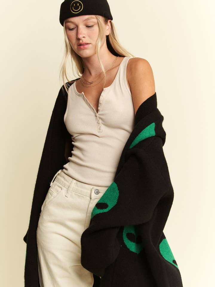 OVERSIZED ALIEN CARDIGAN for wholesale by JADE BY JANE