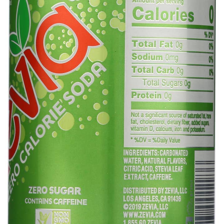 Everyday Supply Co - Wholesale Soda/Carbonated Drink - ZEVIA SODA MOUNTAIN Z 6PK - Case of 41